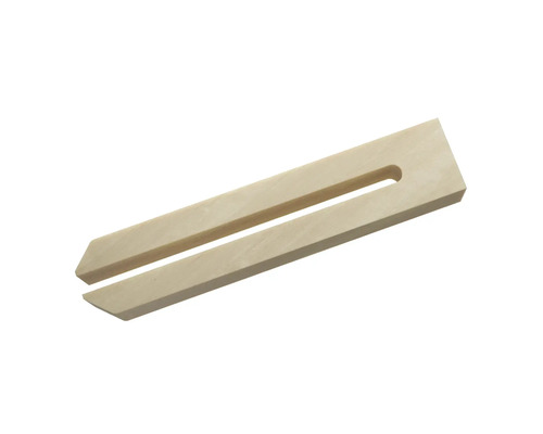 Dřevěný klín s výřezem