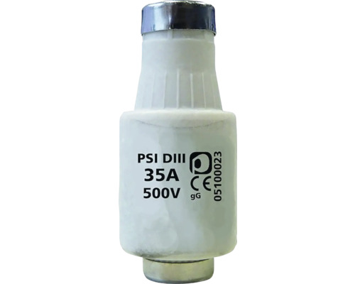 Pojistková vložka DIII 35 ampér 500 voltů