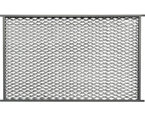 Kovová mřížka v rámu