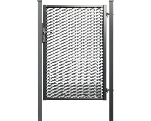 Kovová branka s výplní z pletiva