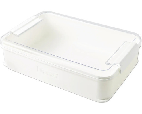 Plastový úložný box s průhledným víkem