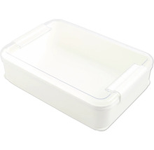 Plastový úložný box s průhledným víkem