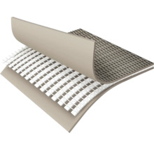 Detailní pohled na strukturu stavební ochranné rohože