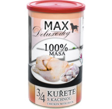 Max Deluxe krmivo pro psy s kuřecím a kachním masem