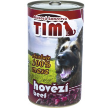 Konzerva pro psy s hovězím masem