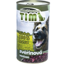Konzerva pro psy se zvěřinou