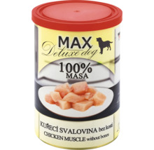 Max Deluxe Dog krmivo pro psy, kuřecí svalovina bez kostí