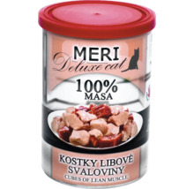 Meri Deluxe Cat krmivo pro kočky se svalovinou v konzervě