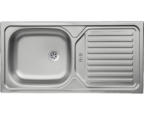 Nerezový dřez s odkapávací plochou