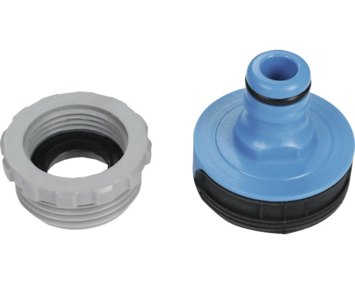 Spojka a adaptér zahradní hadice z plastu