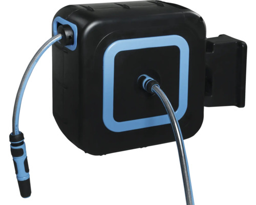 Nástěnný držák hadice for_q FQ-WSB S Navíjecí box na zahradní hadici s hadicí