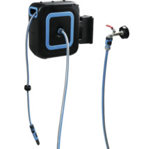 Naviják na zahradní hadici s přípojkou na vodovodní kohoutek