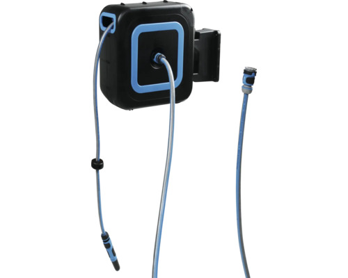 Navíjecí box na zahradní hadici s hadicí