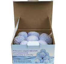 NEOVA filtrační kuličky pro bazénové vysavače a vířivky, 18 kusů
