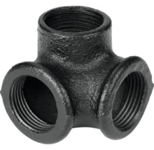 T-kus z temperované litiny s vnitřním závitem