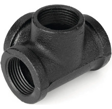 T-kus z litiny s vnitřním závitem