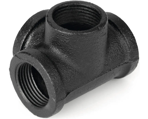 T-kus z litiny s vnitřním závitem