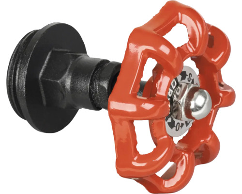 Ventilové kolo s černým připojovacím kusem