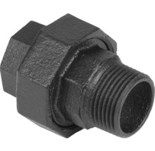 Černá litinová tvarovka potrubní šroubení