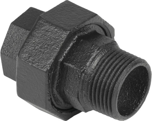 Černá litinová tvarovka potrubní šroubení