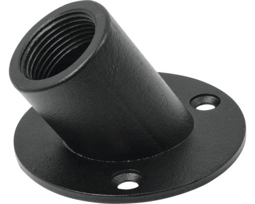 Šikmá patice z kovu s montážní deskou a vnitřním závitem