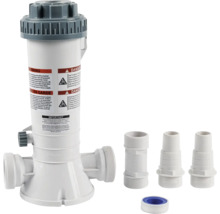 Dávkovač chemikálií do bazénu s konektory a těsnicí páskou pro bazénovou vodu