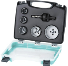 Sada děrovek v kufříku na nářadí