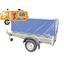 Přívěs za auto s plachtou a příslušenstvím