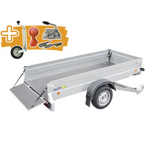 Jednoosý přívěs s příslušenstvím