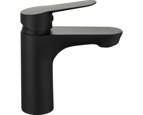 Černá umyvadlová páková baterie