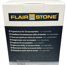 Spárovací křížky na terasové desky, 5 milimetrů, obsah 50 kusů