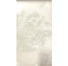 Detail strukturované tapety s květinovým vzorem