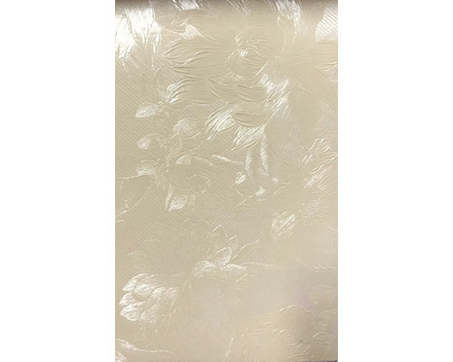 Detail tapety s květinovým vzorem.