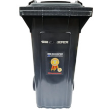 Popelnice s víkem a kolečky