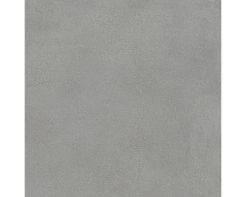 Šedá podlahová dlaždice s matným povrchem.