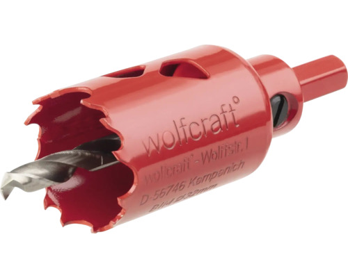 Wolfcraft děrovka s vodicím vrtákem