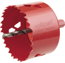 Děrovací pila Wolfcraft se středicím vrtákem, průměr 74 mm