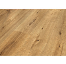 Detail laminátové podlahy s vzhledem dřeva