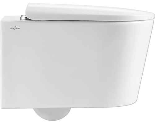 Závěsné hluboké splachovací WC s víkem od firmy Jungborn