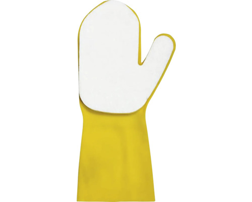 Rukavice na čištění bazénu latexová Žlutá mycí rukavice