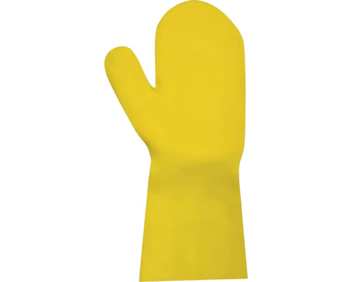 Žlutá gumová rukavice pro domácnost