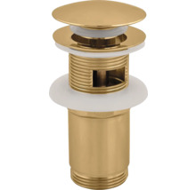 Umyvadlová zátka z kovu