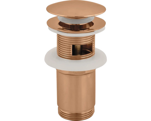 Kovová umyvadlová zátka