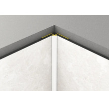 Roh s dlaždicovým profilem a dlaždicovou lištou