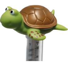 Bazénový teploměr ve tvaru želvy pro měření teploty