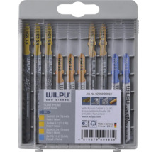 Sada pilových listů Wilpu pro dřevo a kov, 10 kusů