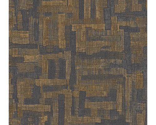 Tapeta s geometrickým textilním vzorem