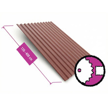 Trapézový plech o délce 120 až 400 centimetrů