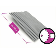 Trapézové plechy o délce 120 až 400 cm