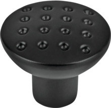 Kovový nábytkový knoflík s tečkovaným povrchem